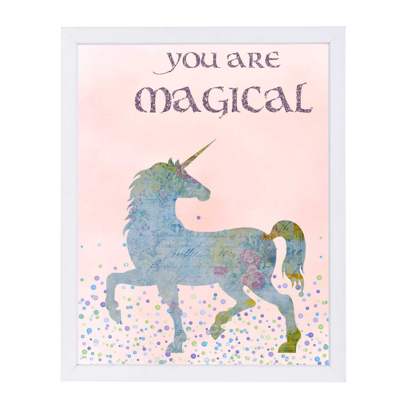 You Are Magical by Peach & Gold Framed Print - Americanflat