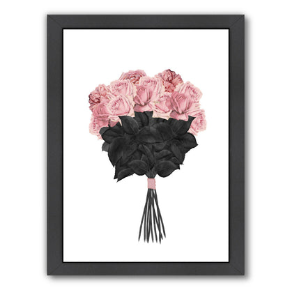 Fading Roses by Peach & Gold Framed Print - Americanflat
