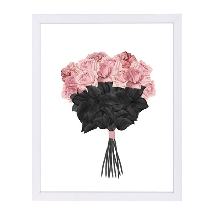 Fading Roses by Peach & Gold Framed Print - Americanflat