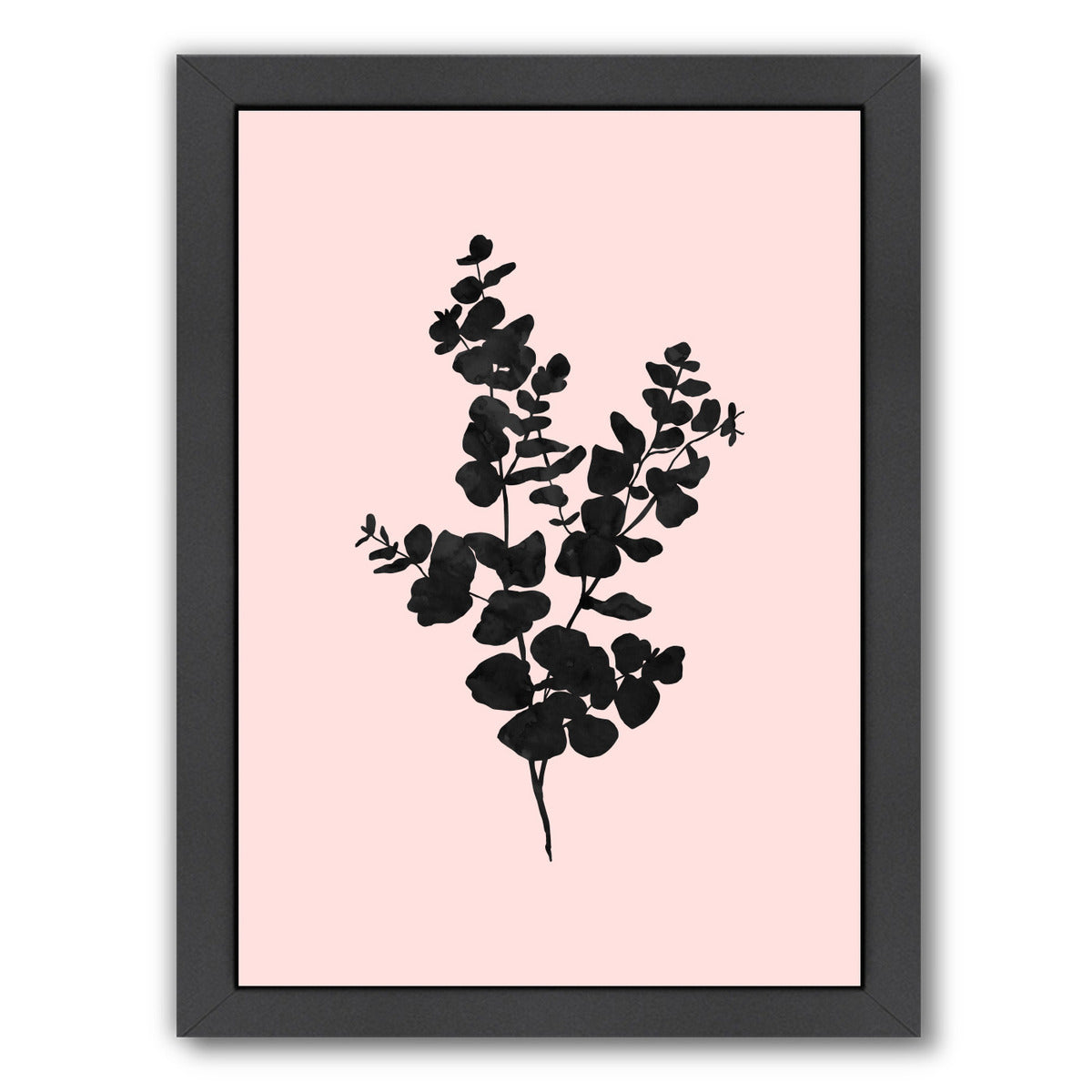 Pastel Branch by Peach & Gold Framed Print - Americanflat