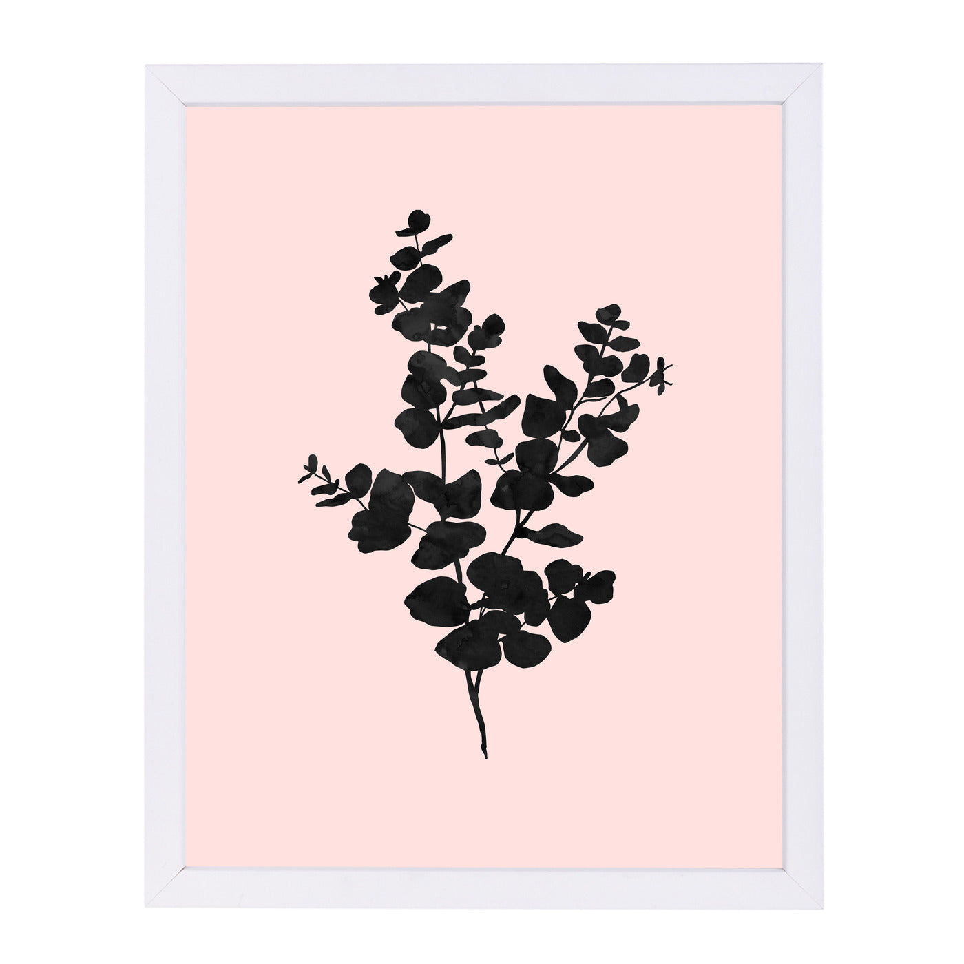 Pastel Branch by Peach & Gold Framed Print - Americanflat