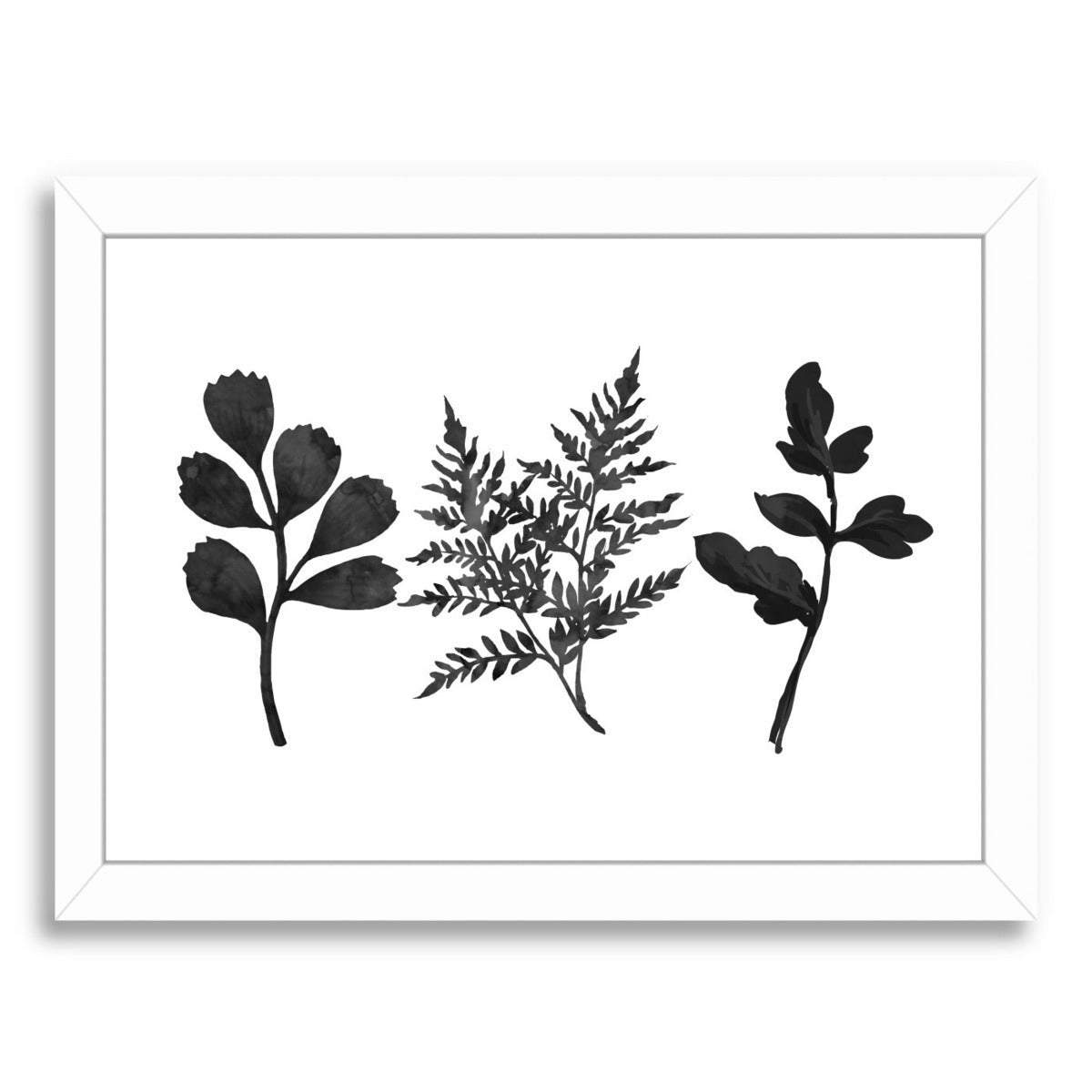 Tree Ferns by Peach & Gold Framed Print - Americanflat