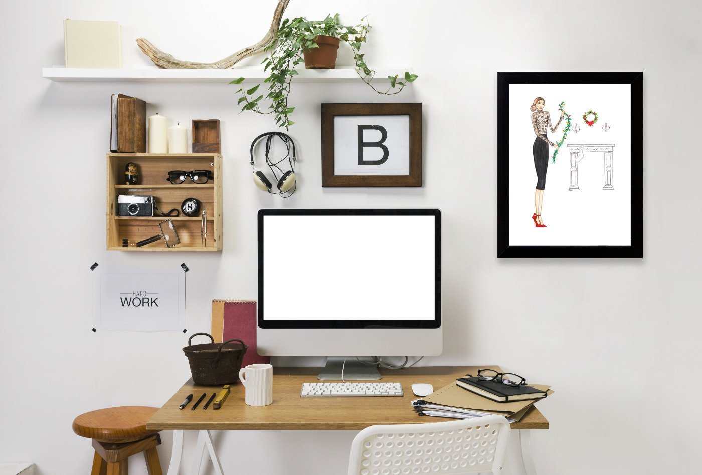 Black Lace by Alison B Framed Print - Americanflat