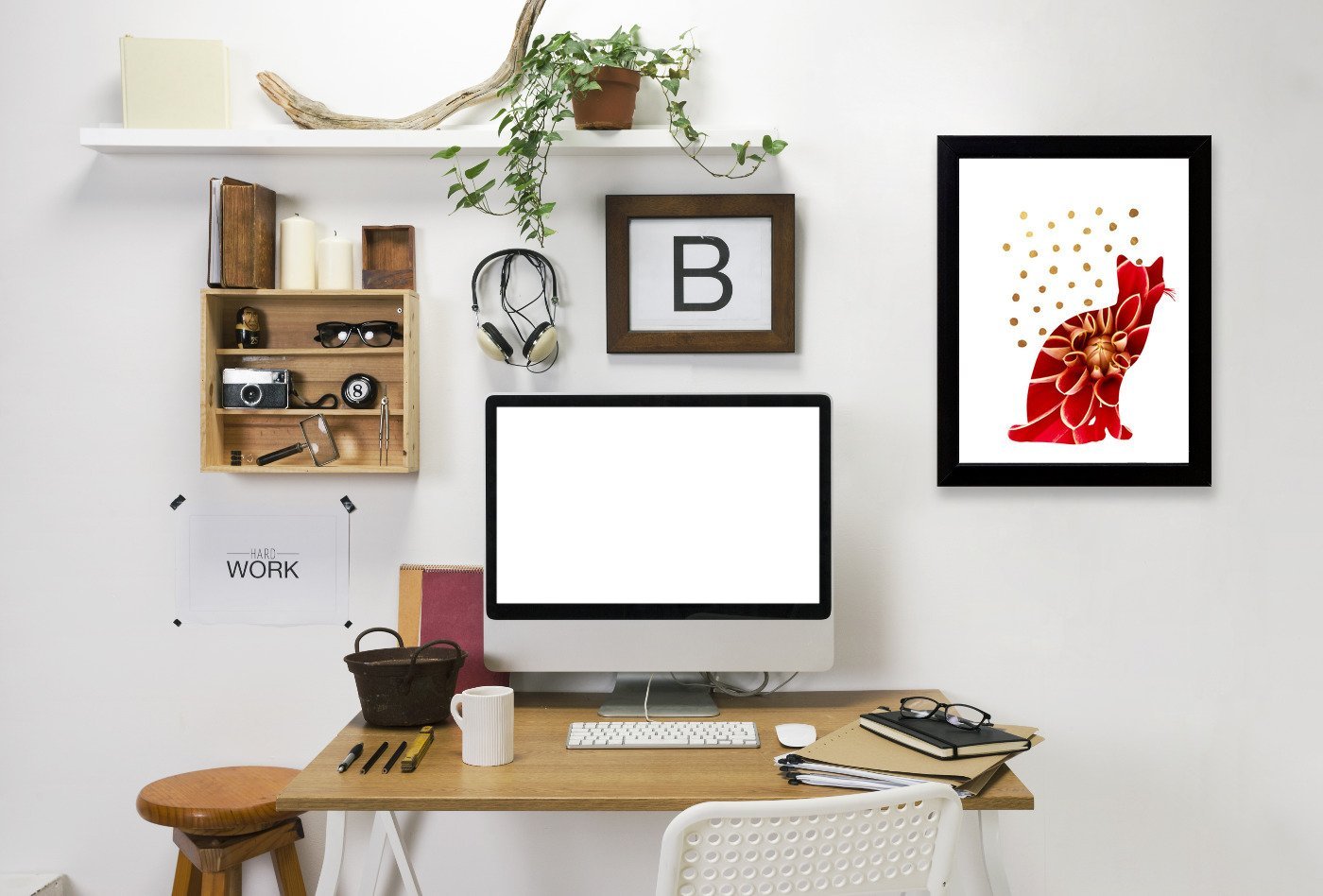 Catb4 by Ikonolexi Framed Print - Americanflat