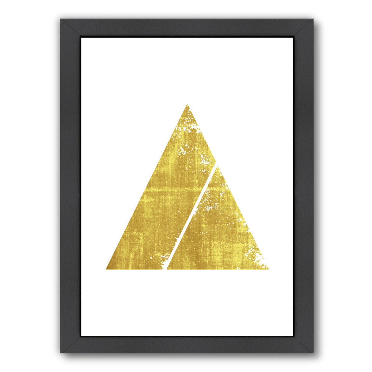 Triangle1 by Ikonolexi Framed Print - Americanflat