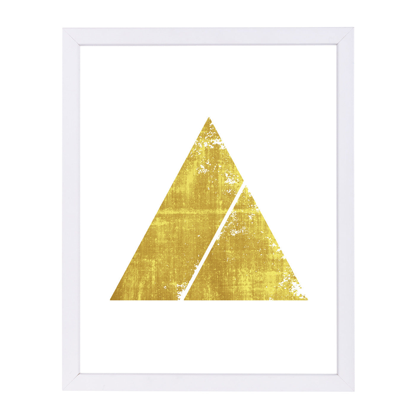 Triangle1 by Ikonolexi Framed Print - Americanflat