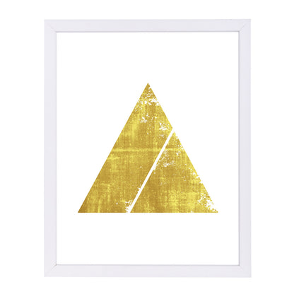 Triangle1 by Ikonolexi Framed Print - Americanflat