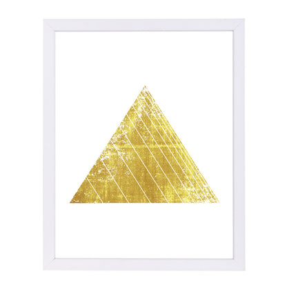 Triangle by Ikonolexi Framed Print - Americanflat