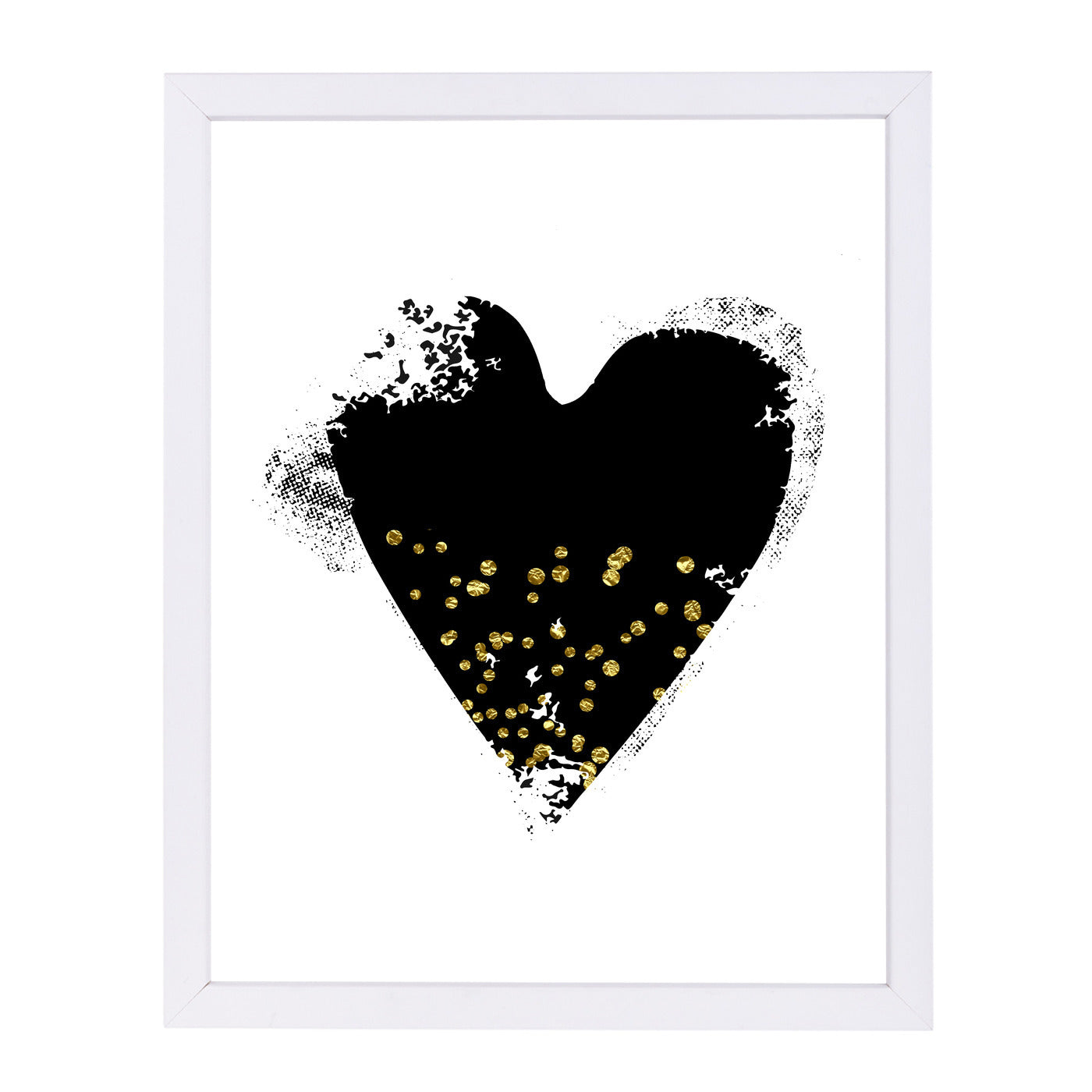 Heart 6 by Ikonolexi Framed Print - Americanflat