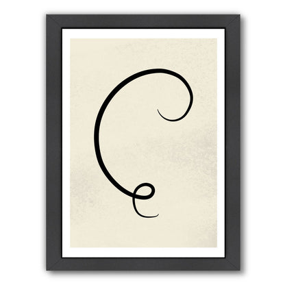 Abstract Stroke by Ikonolexi Framed Print - Americanflat