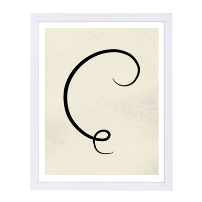 Abstract Stroke by Ikonolexi Framed Print - Americanflat