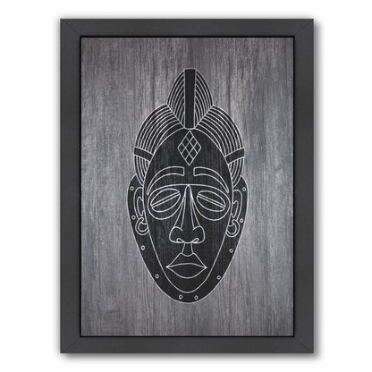 African Mask by Ikonolexi Framed Print - Americanflat
