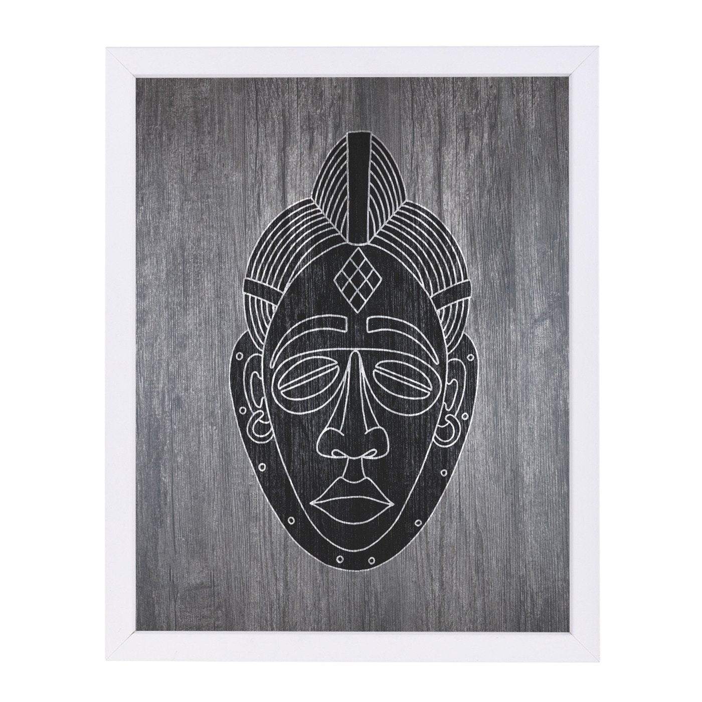 African Mask by Ikonolexi Framed Print - Americanflat