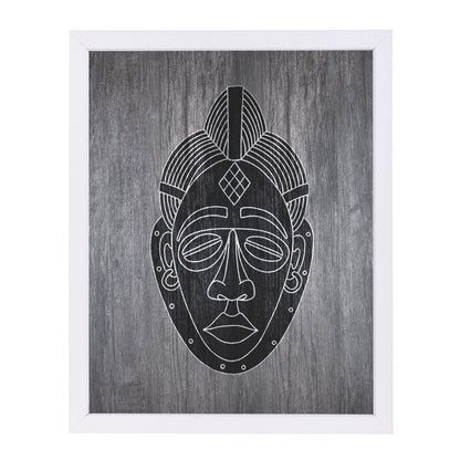African Mask by Ikonolexi Framed Print - Americanflat