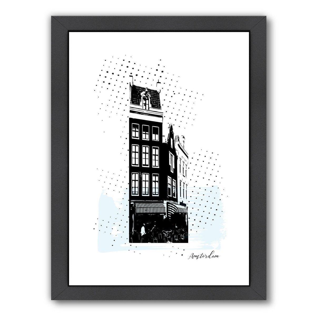 Amsterdam by Ikonolexi Framed Print - Americanflat