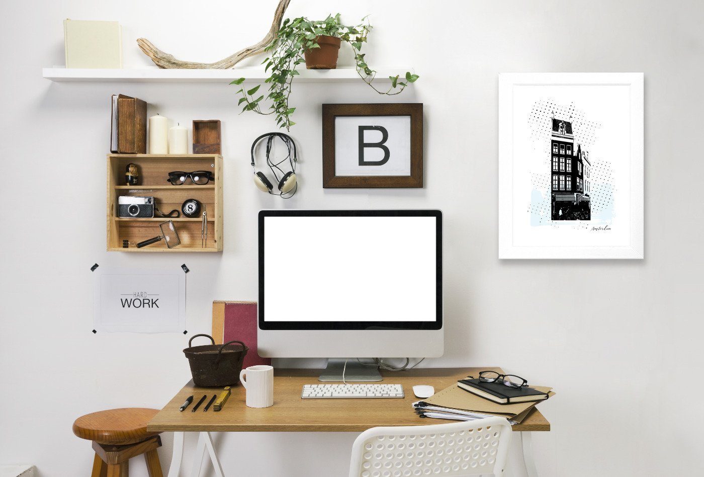 Amsterdam by Ikonolexi Framed Print - Americanflat