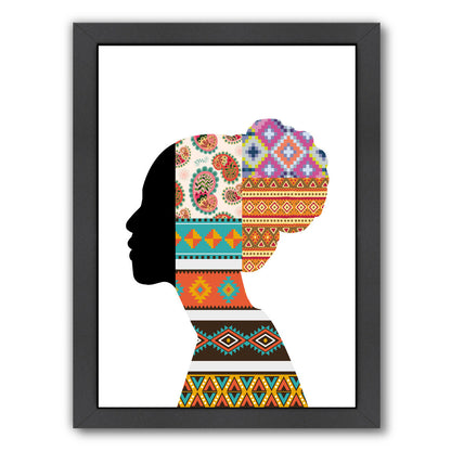 Ethnic Woman by Ikonolexi Framed Print - Americanflat
