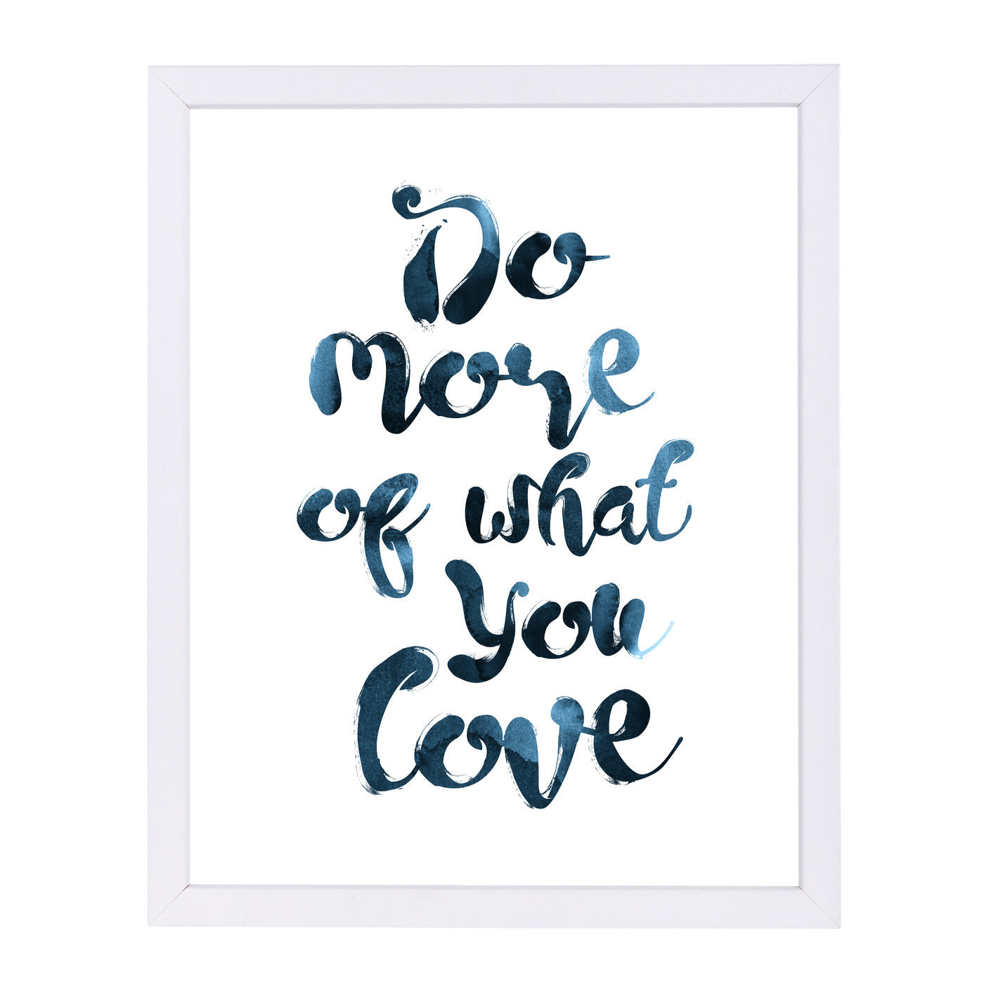 Do More Of What You Love by Pop Monica Framed Print - Americanflat
