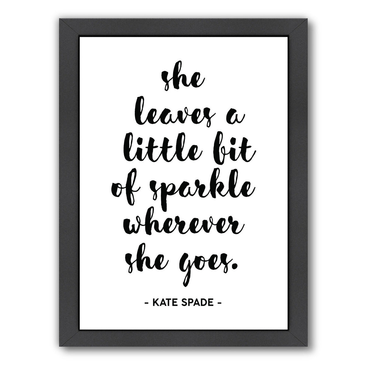 Kate Spade Sparkle by Pop Monica Framed Print - Americanflat