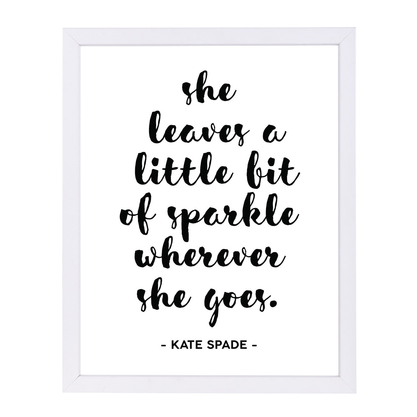 Kate Spade Sparkle by Pop Monica Framed Print - Americanflat