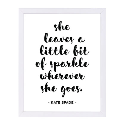Kate Spade Sparkle by Pop Monica Framed Print - Americanflat