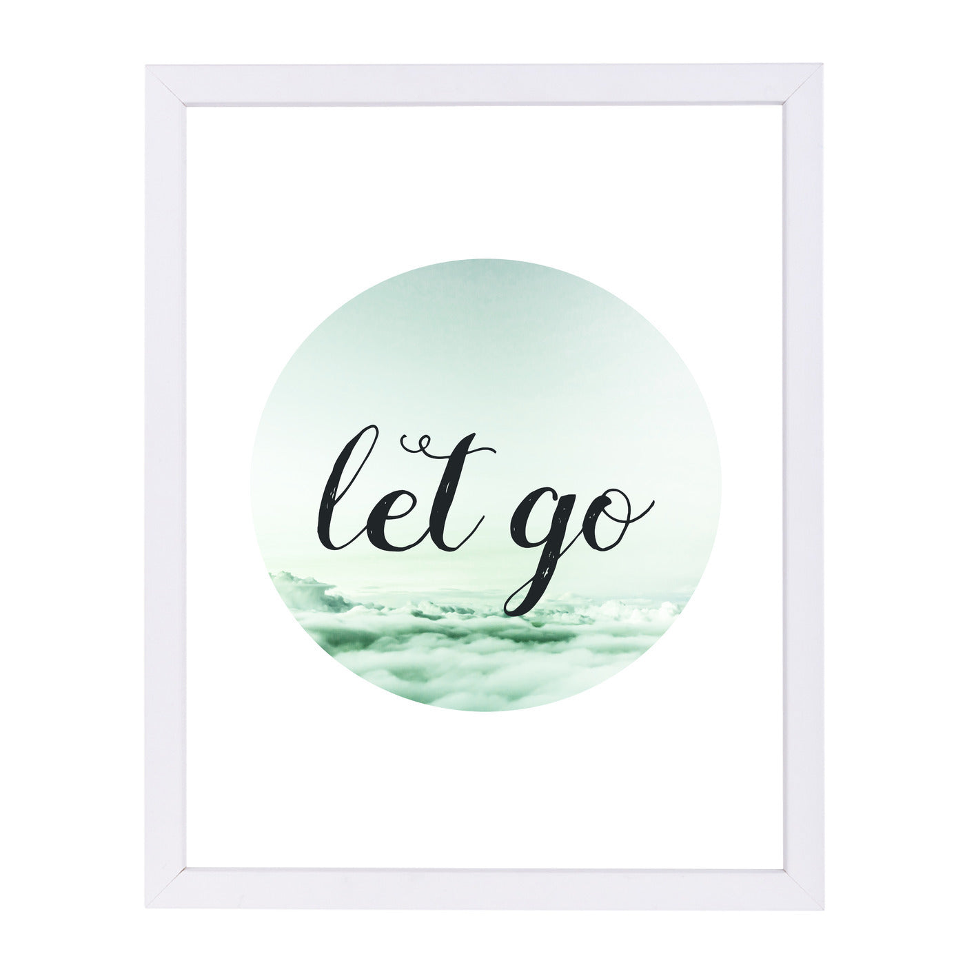 Let Go by Pop Monica Framed Print - Americanflat