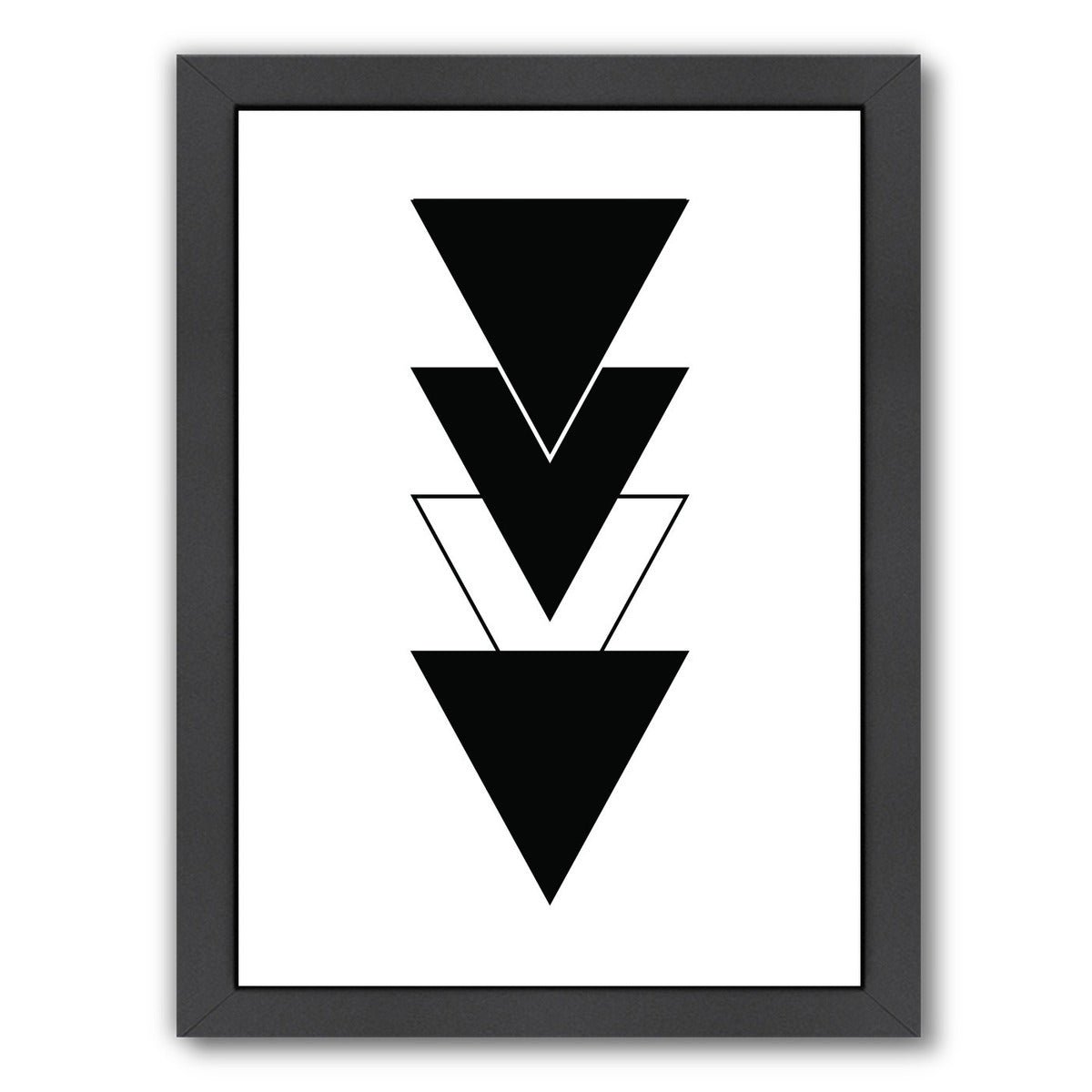 Geometric Art 10 by Pop Monica Framed Print - Americanflat