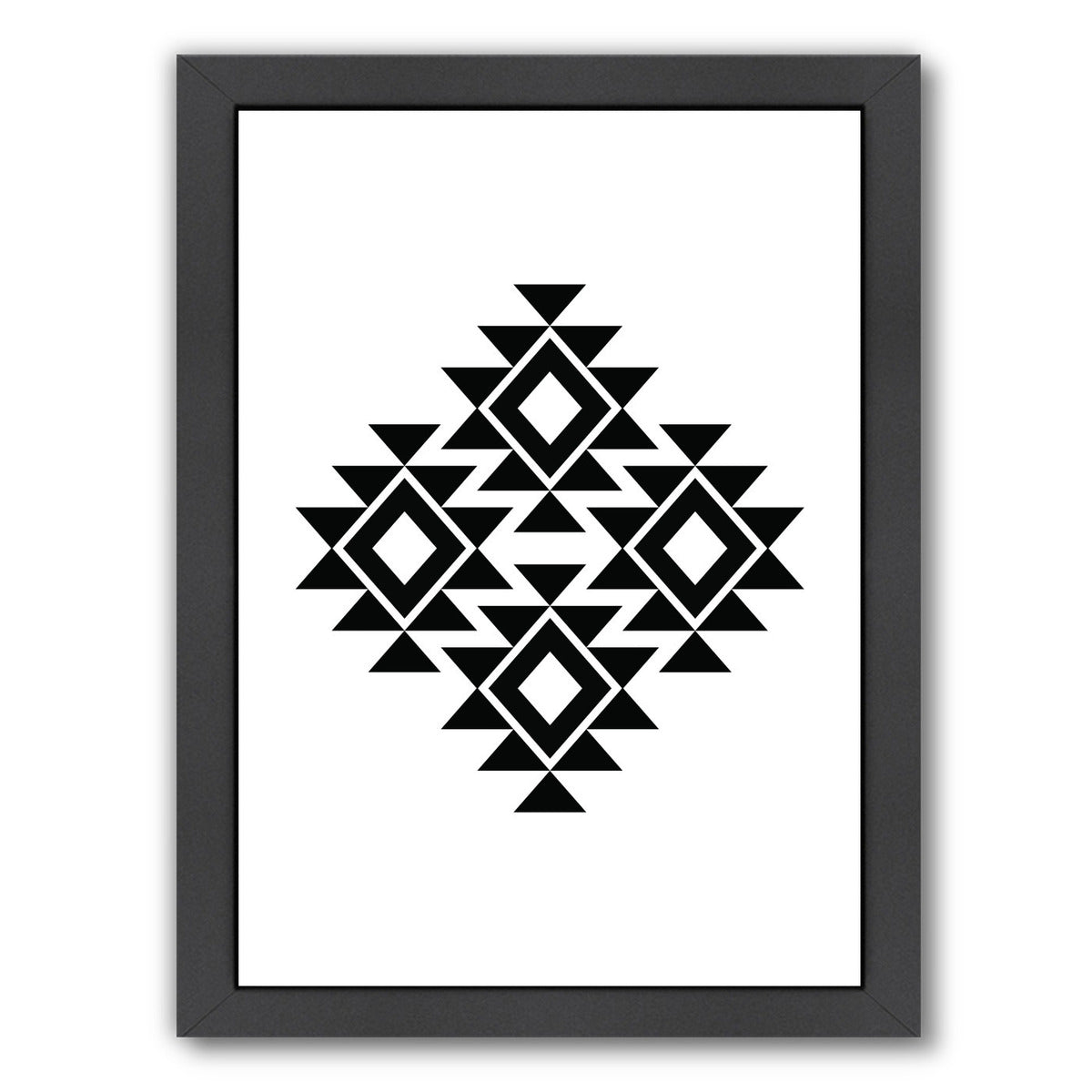 Geometric Art 11 by Pop Monica Framed Print - Americanflat