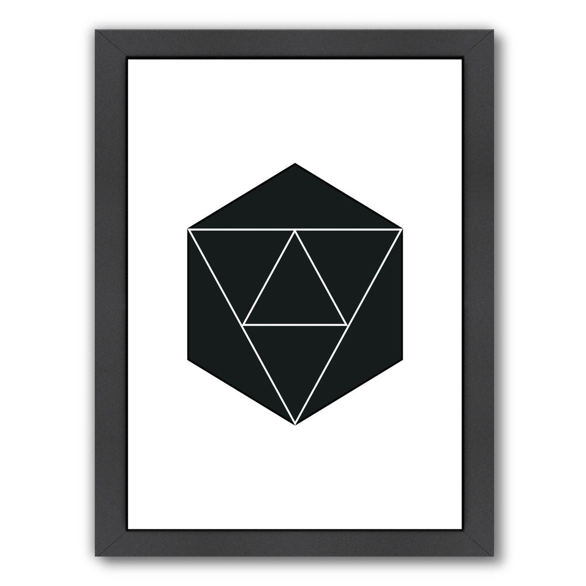 Geometric Art 21 by Pop Monica Framed Print - Americanflat