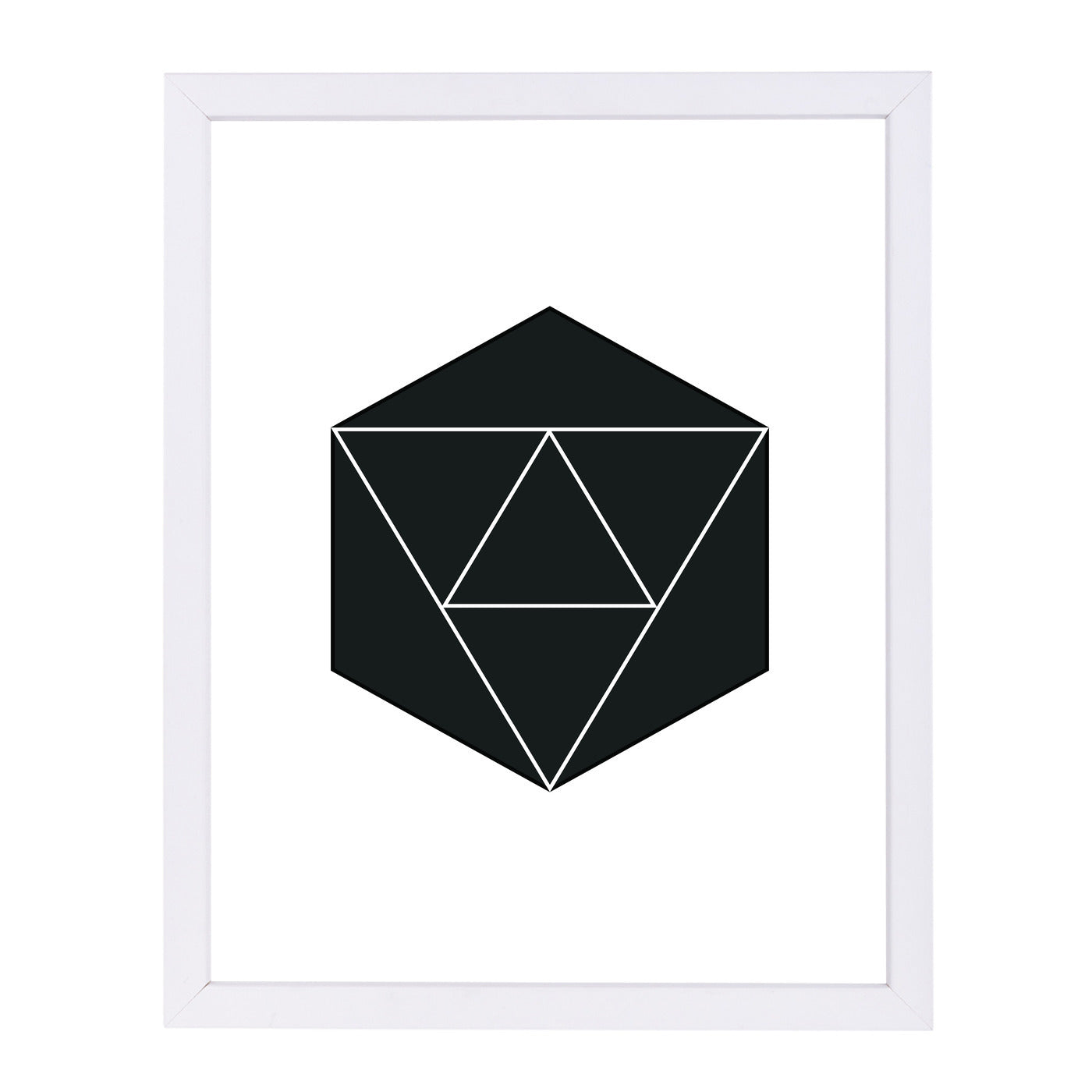 Geometric Art 21 by Pop Monica Framed Print - Americanflat