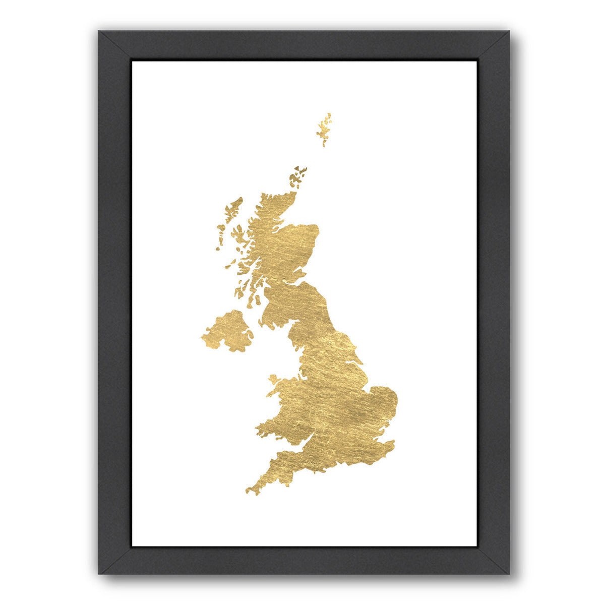 UK by Pop Monica Framed Print - Americanflat
