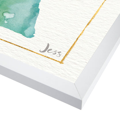 Coastal Words Ii by Wild Apple Framed Print - Americanflat