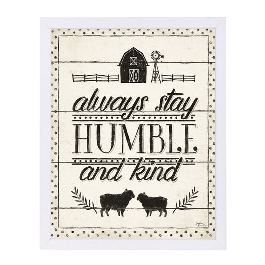 Country Thoughts Iv by Wild Apple Framed Print - Americanflat