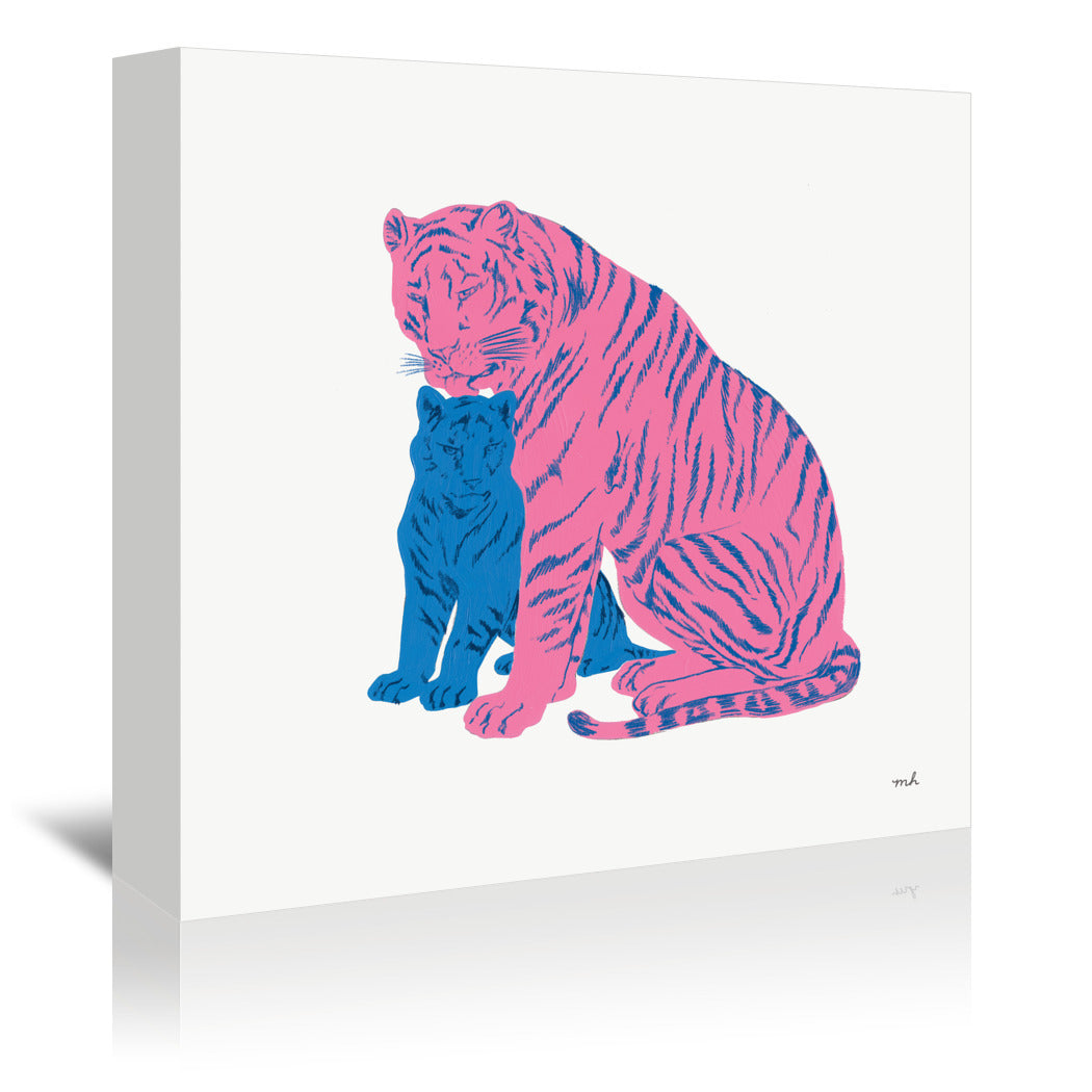 Hey Tiger II by Wild Apple - Wrapped Canvas - Wrapped Canvas - Americanflat