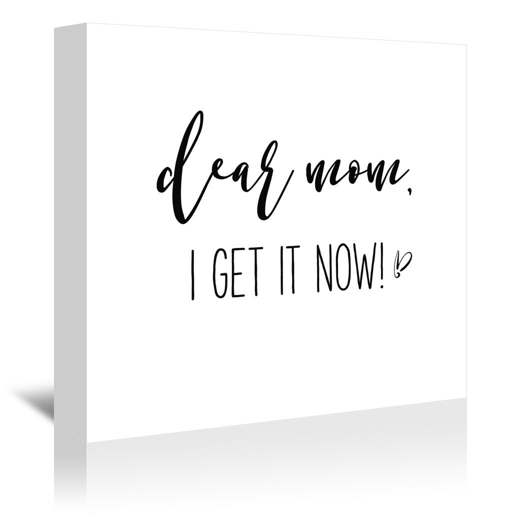 Mom Inspiration I by Wild Apple - Wrapped Canvas - Wrapped Canvas - Americanflat