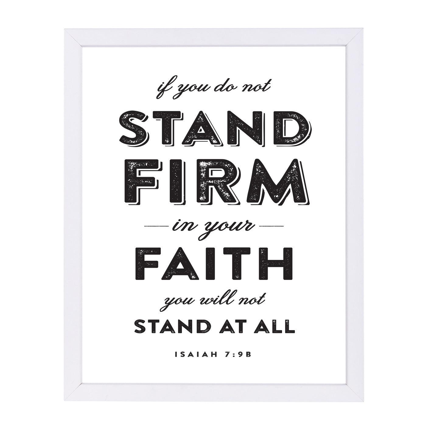 Stand Firm by Dallas Drotz Framed Print - Americanflat