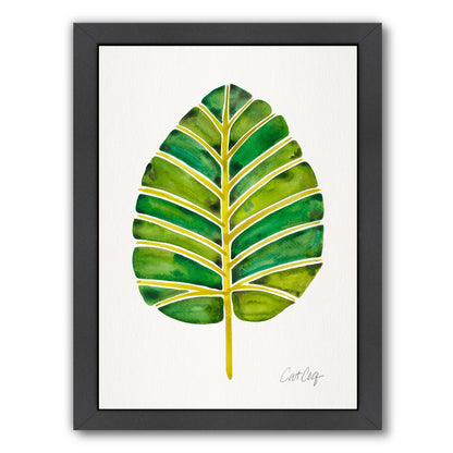 Elephant Ear Alocasia by Cat Coquillette Framed Print - Americanflat