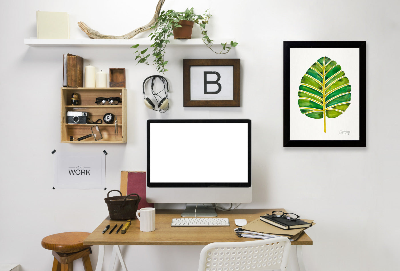 Elephant Ear Alocasia by Cat Coquillette Framed Print - Americanflat