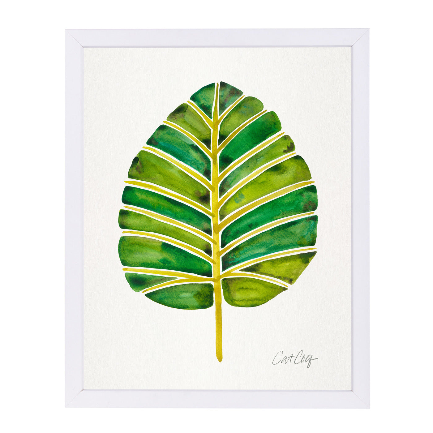 Elephant Ear Alocasia by Cat Coquillette Framed Print - Americanflat