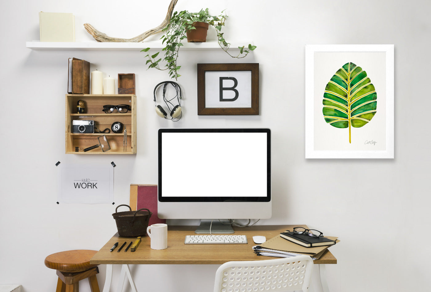 Elephant Ear Alocasia by Cat Coquillette Framed Print - Americanflat