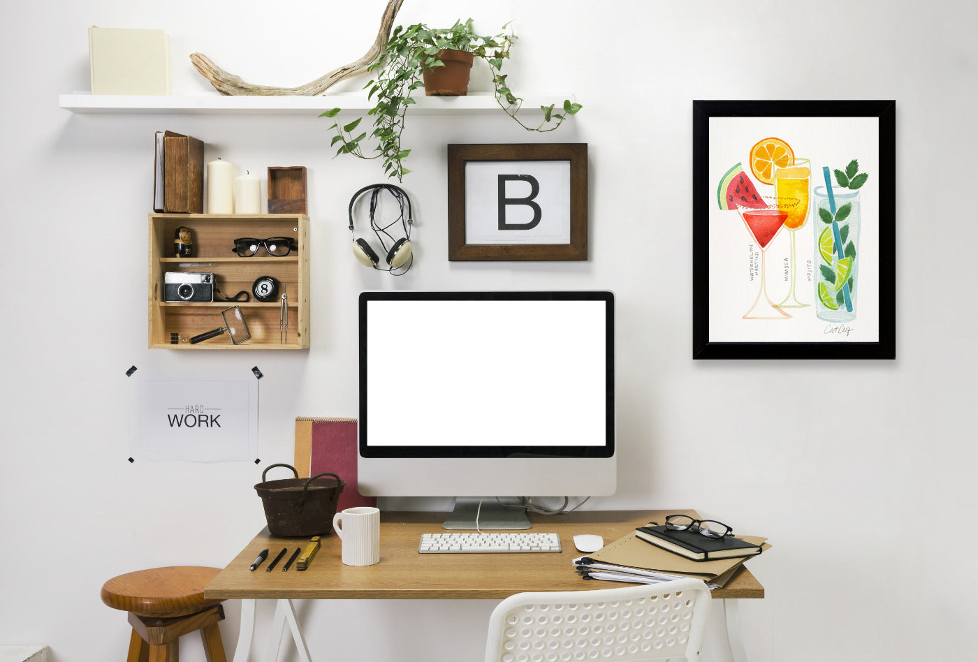 Summer Cocktails by Cat Coquillette Framed Print - Americanflat