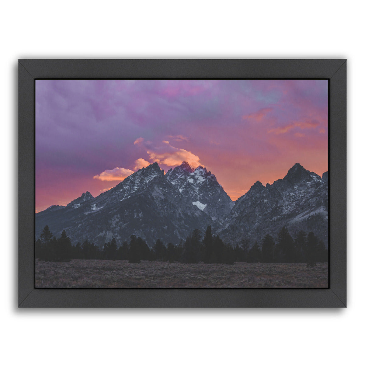 Grand Tetons Wyoming Iv by Luke Gram Framed Print - Americanflat