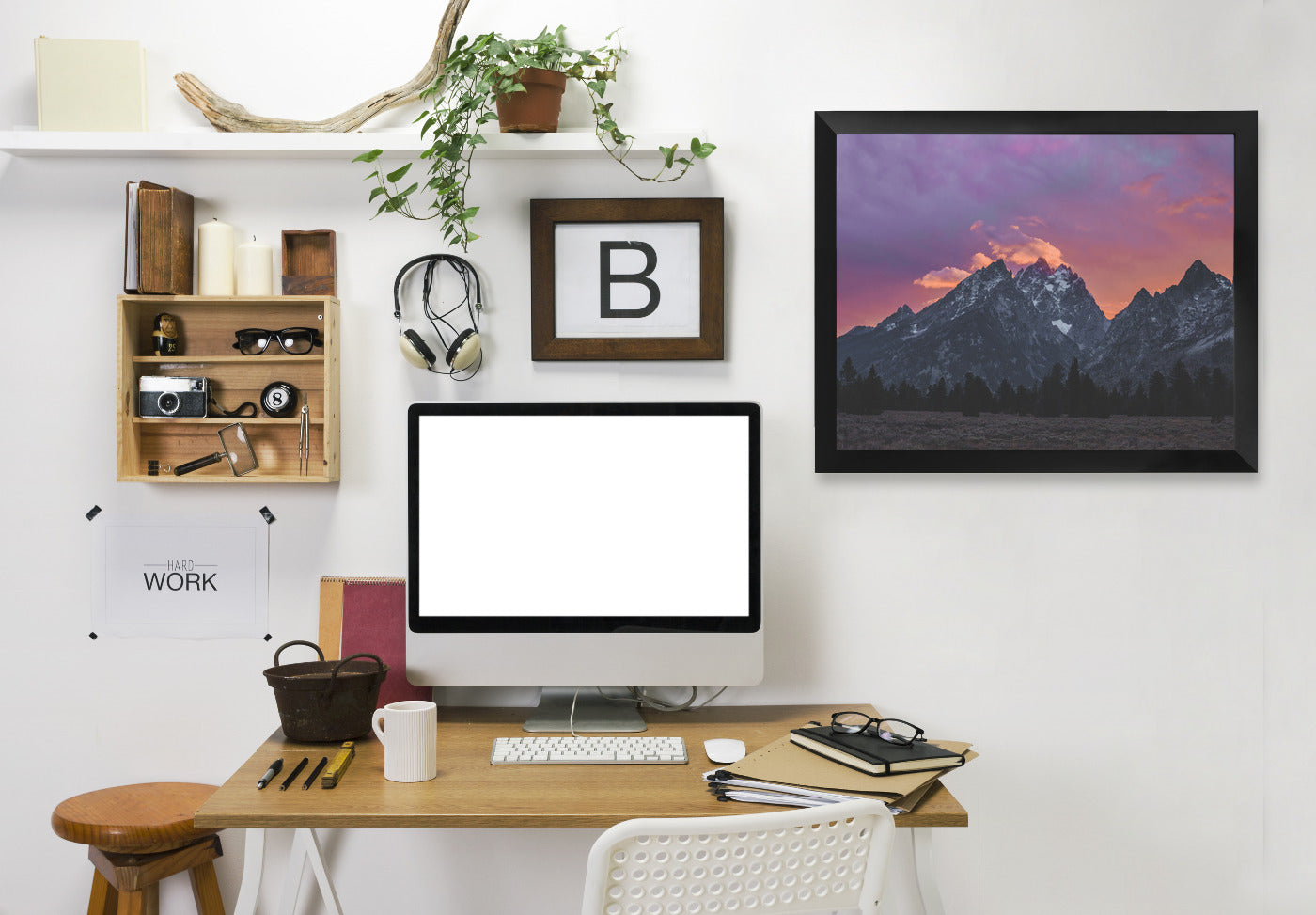 Grand Tetons Wyoming Iv by Luke Gram Framed Print - Americanflat