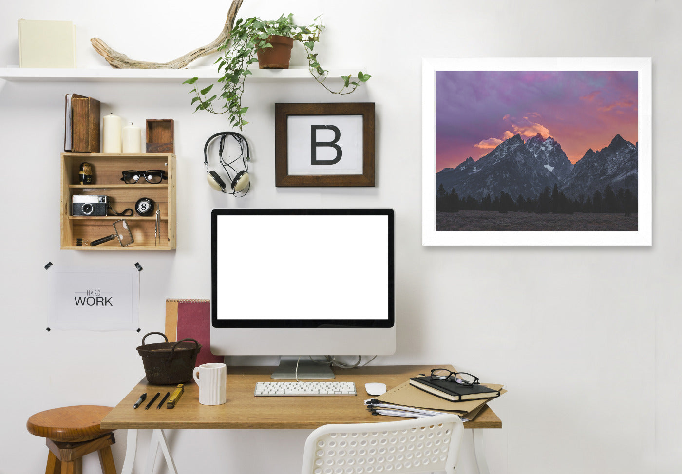Grand Tetons Wyoming Iv by Luke Gram Framed Print - Americanflat