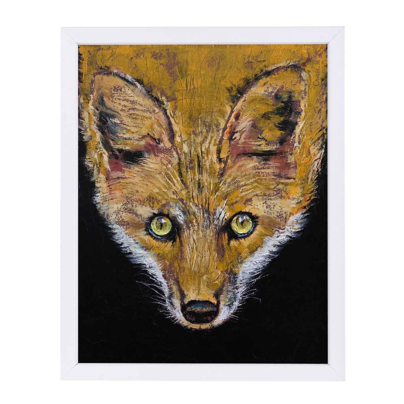 Clever Fox by Michael Creese Framed Print - Americanflat
