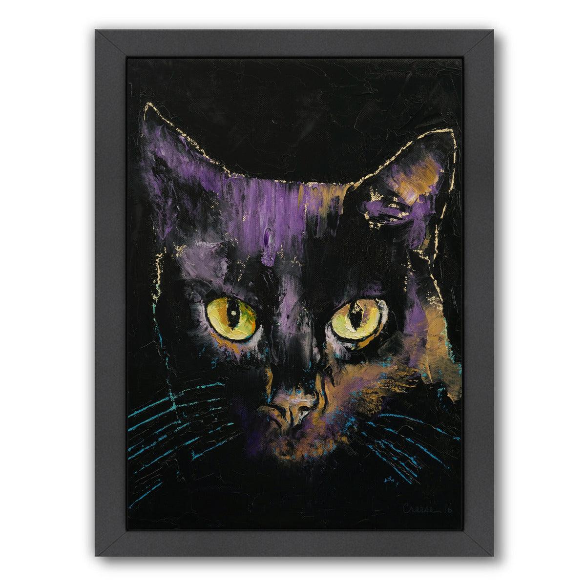 Shadow Cat by Michael Creese Framed Print - Americanflat