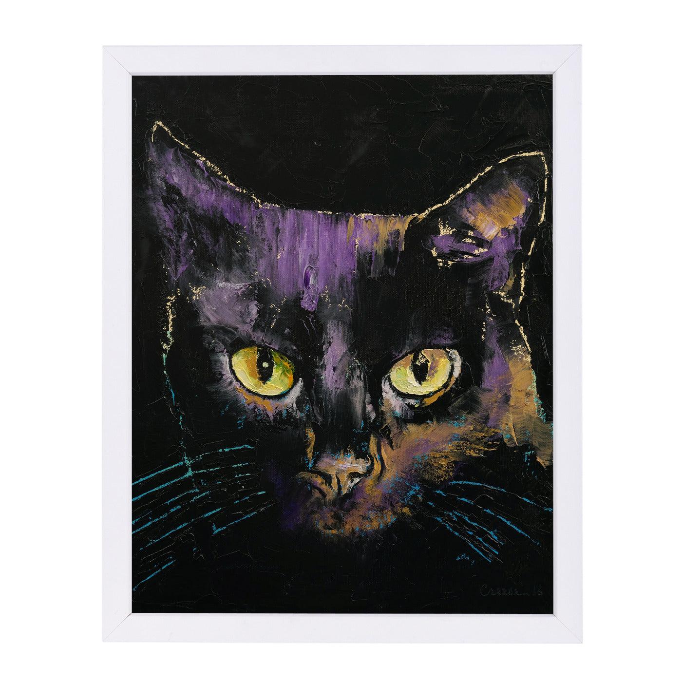 Shadow Cat by Michael Creese Framed Print - Americanflat