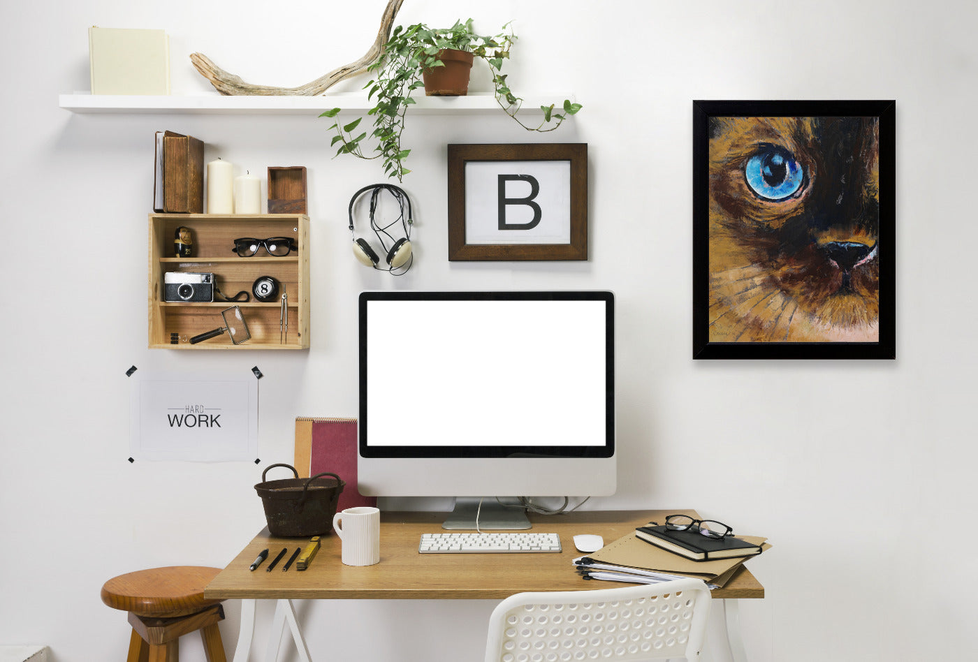 Tonkinese Cat by Michael Creese Framed Print - Americanflat