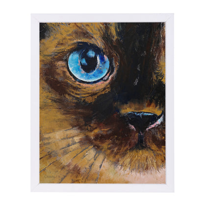 Tonkinese Cat by Michael Creese Framed Print - Americanflat