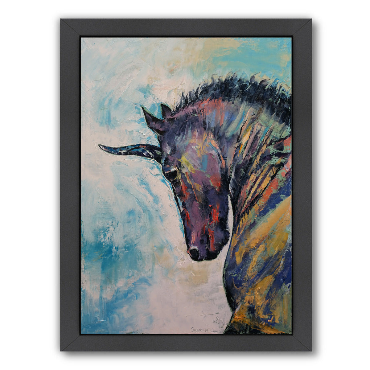 Unicorn by Michael Creese Framed Print - Americanflat